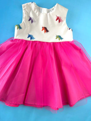 Unicorn Girl Dress